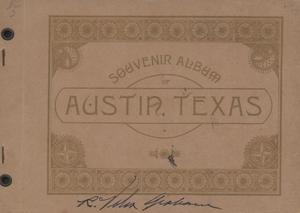 Primary view of object titled 'Souvenir of Austin, Texas'.