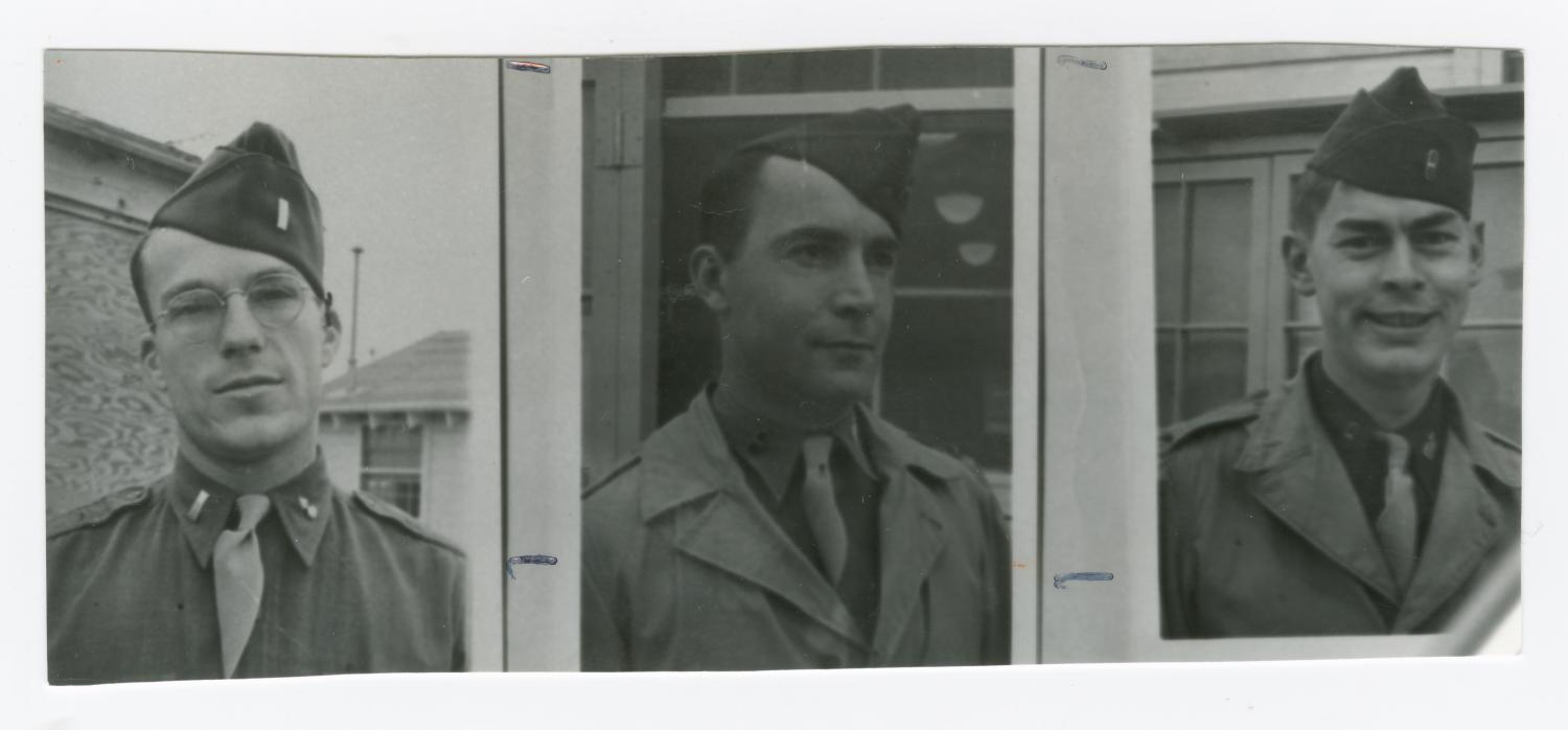 [Photographs of Three Soldiers]
                                                
                                                    [Sequence #]: 1 of 2
                                                