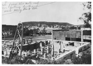 Primary view of object titled '[The Construction of  the Post Office]'.