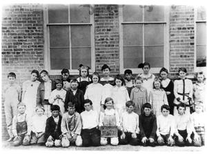 Primary view of object titled 'Bedford School, Miss Taylor's Class'.