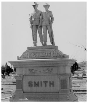 Primary view of object titled '[The Smith Memorial at Elmwood Cemetery]'.