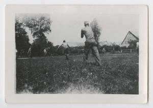 Primary view of object titled '[Company D Playing Baseball]'.