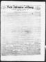 Thumbnail image of item number 1 in: 'San Antonio-Zeitung. (San Antonio, Tex.), Vol. 3, No. 34, Ed. 1 Saturday, February 16, 1856'.