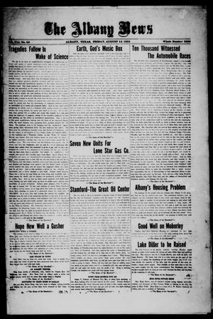 Primary view of object titled 'The Albany News (Albany, Tex.), Vol. 41, No. [54], Ed. 1 Friday, August 14, 1925'.