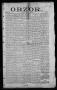 Newspaper: Obzor. (Hallettsville, Tex.), Vol. 18, No. 1, Ed. 1 Saturday, August …