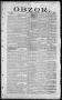 Newspaper: Obzor. (Hallettsville, Tex.), Vol. 18, No. 2, Ed. 1 Saturday, August …
