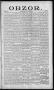 Newspaper: Obzor. (Hallettsville, Tex.), Vol. 17, No. 21, Ed. 1 Monday, June 1, …