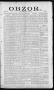 Newspaper: Obzor. (Hallettsville, Tex.), Vol. 17, No. 2, Ed. 1 Thursday, August …