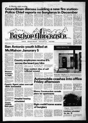 Primary view of object titled 'Bastrop Advertiser and Bastrop County News (Bastrop, Tex.), No. 46, Ed. 1 Thursday, January 13, 1977'.