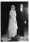 Primary view of [Wedding photograph of Luis and Nieves Colomo]