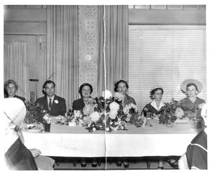 Primary view of object titled '[Annual Century Club president's luncheon, late 1950s]'.