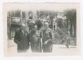 Photograph: [Men Standing in a Hotel Park in Grasse, France]