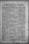 Newspaper: Il Messaggiero Italiano (Galveston, Tex.), Vol. 1, No. 1, Ed. 1 Satur…