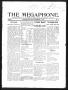 Newspaper: The Megaphone (Georgetown, Tex.), Vol. 1, No. 10, Ed. 1 Friday, Novem…