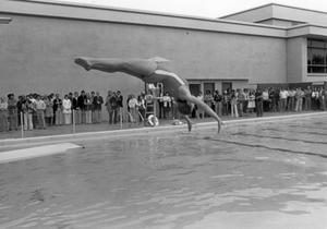 Primary view of object titled '[Diving Competition]'.