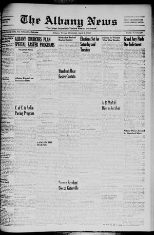 Primary view of The Albany News (Albany, Tex.), Vol. 69, No. 28, Ed. 1 Thursday, April 2, 1953