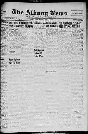 Primary view of The Albany News (Albany, Tex.), Vol. 69, No. 38, Ed. 1 Thursday, June 11, 1953