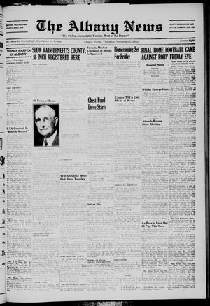 Primary view of The Albany News (Albany, Tex.), Vol. 70, No. 8, Ed. 1 Thursday, November 5, 1953