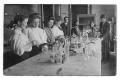 Photograph: [Chemistry class at the Canadian Baptist Academy]