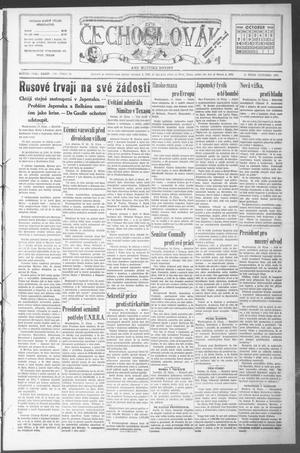 Primary view of object titled 'Čechoslovák and Westske Noviny (West, Tex.), Vol. 34, No. 42, Ed. 1 Friday, October 19, 1945'.