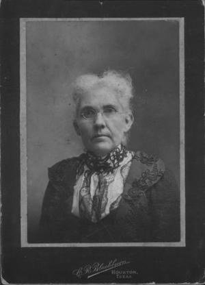 Primary view of object titled '[Archietta Davis Jones as an old woman.]'.