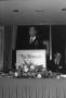 Photograph: [Photograph of Dr. Fletcher Speaking at The Warwick]