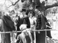 Photograph: [Photograph of HSU Outdoor Commencement]