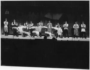 Primary view of object titled '[Photograph of "Fiddler on the Roof" at Sing]'.