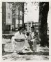 Thumbnail image of item number 1 in: '[Photograph of Frances Kesner and Dale Coody on HSU Campus]'.