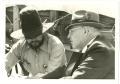 Thumbnail image of item number 1 in: 'George Newman and Zane Mason engaging in Campfire Talk at Western Heritage Day'.