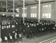 Photograph: [Photograph of Commencement in Behrens Chapel]