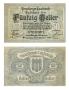 Primary view of [Voucher from Germany in the denomination of 50 heller]