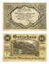 Physical Object: [Voucher from Germany in the denomination of 80 heller]