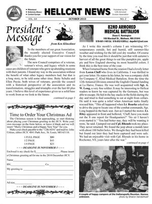 Primary view of Hellcat News, (Garnet Valley, Pa.), Vol. 64, No. 2, Ed. 1, October 2010