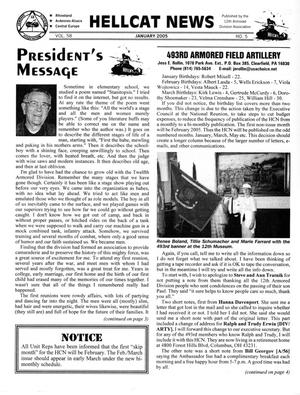 Primary view of object titled 'Hellcat News, (Fullerton, Calif.), Vol. 58, No. 5, Ed. 1, January 2005'.