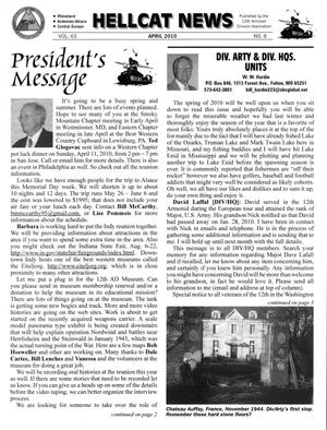 Primary view of Hellcat News, (Abilene, Tex.), Vol. 63, No. 8, Ed. 1, April 2010