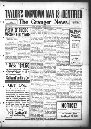 Primary view of object titled 'The Granger News. (Granger, Tex.), Vol. 31, No. 29, Ed. 1 Thursday, June 17, 1926'.