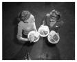 Photograph: [Female Workers with Lunches]