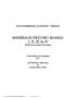 Primary view of Hutchinson County, Texas: marriage record books I, II, III & IV