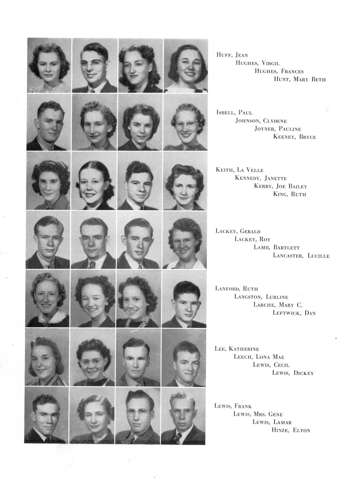 The Lasso, Yearbook of Howard Payne College, 1940
                                                
                                                    62
                                                