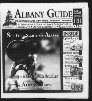 Primary view of object titled 'Albany Guide: Official Visitors Guide of the Albany Chamber of Commerce, Vol. 13, No. 2, Fall/Winter 2009-2010'.