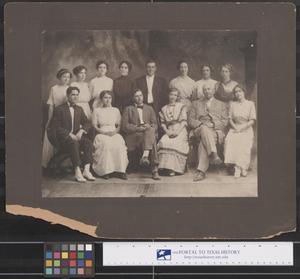 Primary view of object titled 'Polytechnic Public Schools Faculty, 1911-1912'.