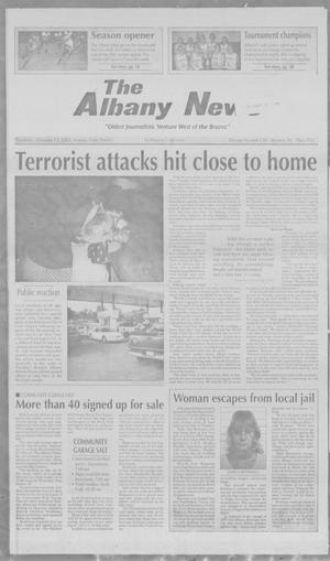 Primary view of object titled 'The Albany News (Albany, Tex.), Vol. 126, No. 16, Ed. 1 Thursday, September 13, 2001'.