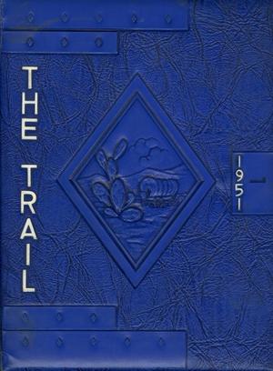 Primary view of object titled 'The Trail, Yearbook of Daniel Baker College, 1951'.