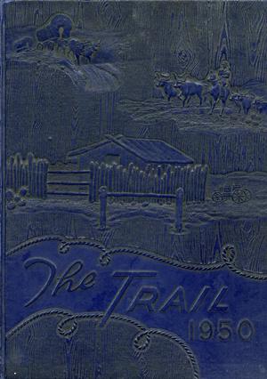 Primary view of object titled 'The Trail, Yearbook of Daniel Baker College, 1950'.