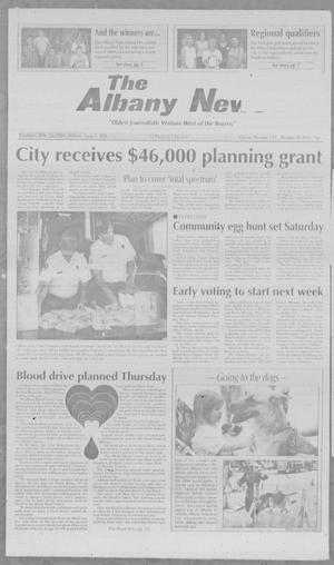 Primary view of object titled 'The Albany News (Albany, Tex.), Vol. 125, No. 46, Ed. 1 Thursday, April 12, 2001'.