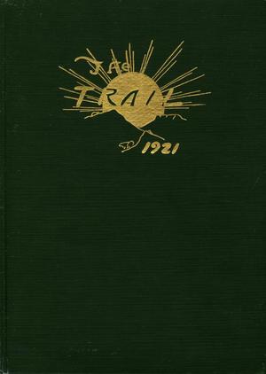 Primary view of object titled 'The Trail, Yearbook of Daniel Baker College, 1921'.