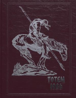 Primary view of object titled 'The Totem, Yearbook of McMurry College, 1986'.