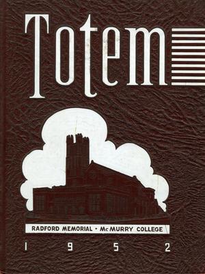 Primary view of object titled 'The Totem, Yearbook of McMurry College, 1952'.