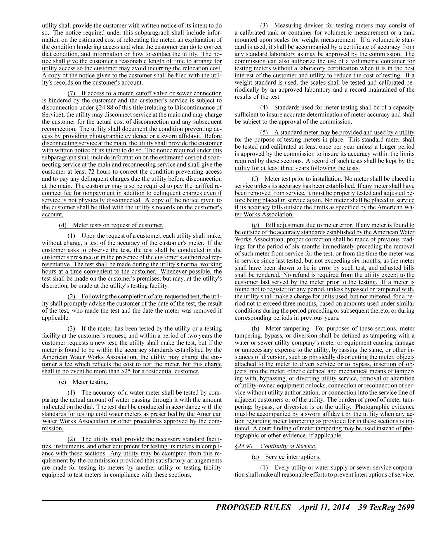 Texas Register, Volume 39, Number 15, Pages 2629-3006, April 11, 2014
                                                
                                                    2699
                                                